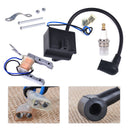 Ignition Coil Magneto Spark Plug fit for 49 50cc 60cc 80cc Engine Motorized Bike