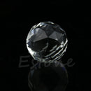 1 Clear Crystal Ball Lamp Prism Rainbow Sun Catcher Wedding Decor Home 30mm