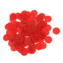 Pack of 200 Plastic Board Game Counters Game Chip Numeracy Teaching Red Green