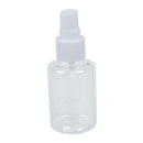 50ml Perfume Atomizer Makeup Cosmetic Spray Bottle White Clear 2pcs