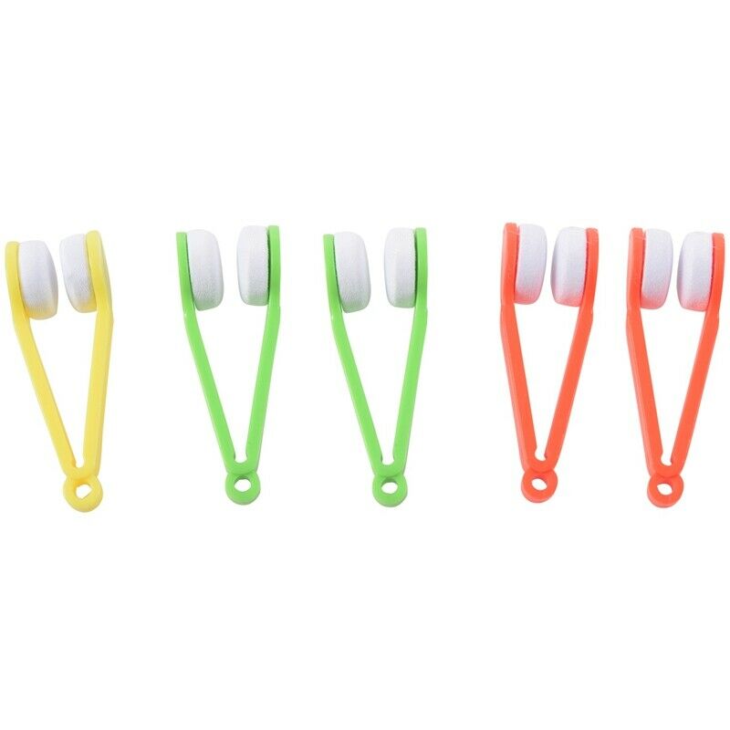 5 Pieces Mini Sun Glasses Eyeglass minifiber Spectacles Cleaner Soft Brush  I6Z7