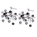 20 Pieces Acoustic Guitar Strap Locks Straplocks Button For Electric Bass