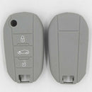 Car Key Protive Cover Holder for BUICK Flip Folding Remote Key Fob Gray