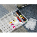 Sewing Embroidery Floss Organizer Box Multiple Compartments with 100 Hard