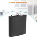 6oz Matte Mini Flagon Outdoor Drinkware Portable Stainless Steel Hip Flask