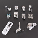 11pcs Multi-function Domestic Household Sewing Machine Presser Foot Feet A