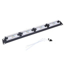 1X(UTP 24 Port Rj45 Patch Panel Rack Cable Wall Mounted Bracket Connector R