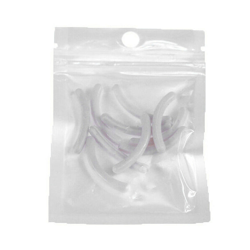 10pcs Silicone False Lashes Display Strip Graft Planting Eyelash Show Bar A