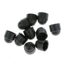 10 x M6 Black Dome Bolt Nut Protection Caps Covers Exposed Hex 10mm Spanner