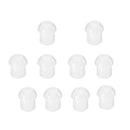 10 Pack of Replacement Rubber Mushroom Style Radio Eartips Earbud Tips for