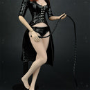 1/6 Scale PU Clothes Hooded Coat Underpants Whip Set for 12" Action Figures