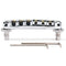 Brass Roller Adjustable Saddle Tune-O-Matic Zinc Alloy and Brass Rollers Br