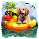 5D DIY Full Drill Diamond Painting Lovely Dog Cross Stitch Embroidery Kits