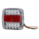 1X 20 LED Stop Rear Tail Reverse Light Indicator Lamp Truck Trailer Waterpr JC!E