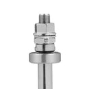 Bicycle Wheel Hub Axle Front 6000 Bearing Bicycle Hubs Anti-Deformation Sol