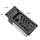 Electric Guitar Preamps EQ 4 Strips EQ Piezo Preamp Tuner - Straight