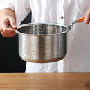 Stainless Steel Steamer Basket Rice Pressure Cooker Fruit Cleaning Drainer A