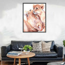 Nordic Canvas Art Diamond Painting Lion Print Animal Wall Picture Baby Diam