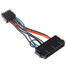 24Pin Female to 10Pin Male Adapter Power Supply Cable Cord for 10PIN Motherboa!E