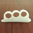 2x Silicone Gel Toe Finger Separator Bunion Guard Hallux Valgus Foot Massager