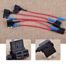 5pc Car Auto Fuse TAP Add-A-Circuit Middle Adapter Standard ATO ATC Blade Holder