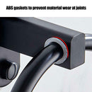 Aluminum Alloy Round Wall Hanging Towel Ring Bathroom Clothes Rack Holder