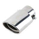 Stainless Steel Car Tail Rear Chrome Round Exhaust Pipe Tail Muffler Tip