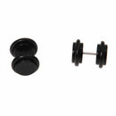 2pcs 18G Ear Studs Plug with Acrylic Ear Plug Taper Stretcher with O-rings  T1Y2