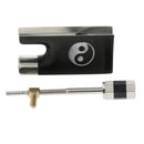 Replacement Violin Ebony Bow Frog with Screw for 4/4 3/4 Size Violin Parts