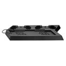 Vertical Stand & Cooling Fan Controller Charging Dock Station For PlayStation 4