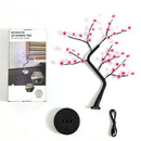 36LED Night Light Mini Plum Tree Copper Wire Garland Children Bedside Lamp