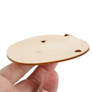 Cat Fox Dog Deer Caved Wooden Cup Coaster Heat Insulated Pad Placemat Table H3D7