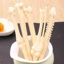 5Pcs 0.5mm Writing Supplies Bone Shape Ballpoint Pen HOT Gift Office Statio F7F3