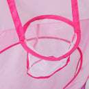 Kids Toddler Pink Purple Ball Pit Playpen Play Tent w/ Mini Basketball Hoop