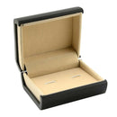 Jewelry Tie Bar Cufflinks Storage Box Black-Cufflink