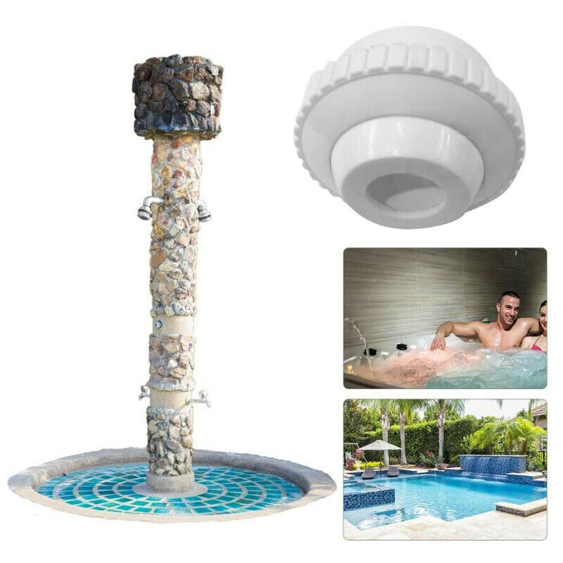 Pvc Eyeball Jet Nozzle Head For Swimming Pool Spa Outlet Massage Bathtub Sp