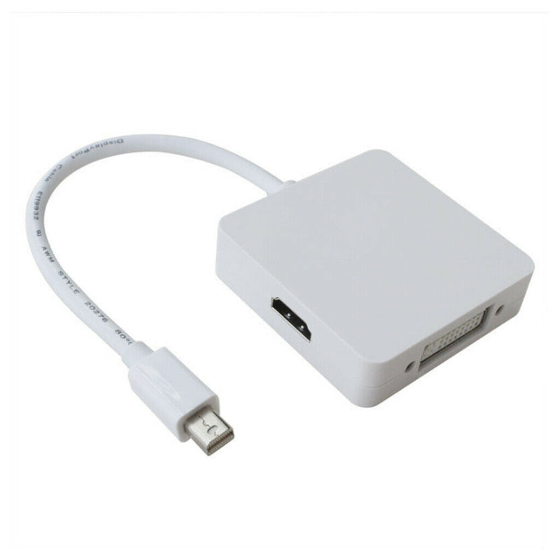 3 in 1 Mini DP Display Port to HDMI / DVI / VGA Display Port Cable Adapter