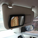 1Pc New Black Clip on Car Sun Visor Vanity Mirror Sun-shading Cosmetic Mirror