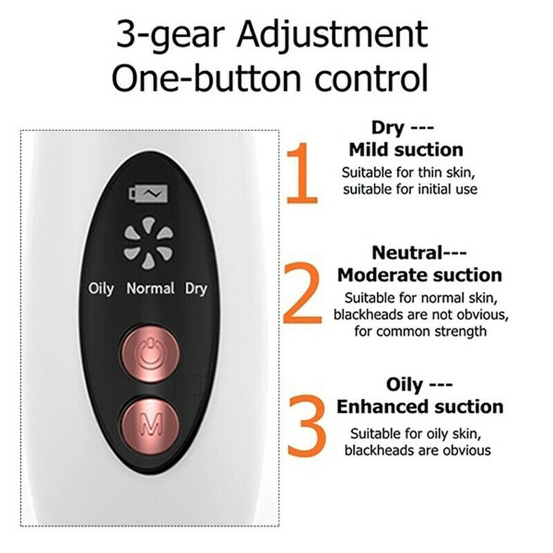 Blackhead Pimple Remover Face Pore Skin Care Acne Pore Cleaner Facial Tools