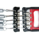 Chest Expander Hand Gripper 5 Springs Muscle Pulling Exerciser Fitness Mult