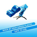 100 Pieces Durable Blue Tattoo Clip Cord Sleeves Liner Shader Machine Covers
