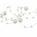 5 Meters Fishing Line Artificial Pearls Beads Chain Garland Flowers Wedding