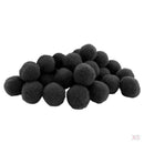 500Pcs Vibrant Colours Fluffy Small Craft Pompoms 18mm Black