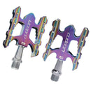Bike Pedals 9/16" Sealed Bearing Aluminum Alloy Platform Bicycle Pedals