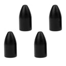 9Pcs Fishing Tungsten Sinkers Bullet Shape Flipping/Worm Weights 7.2g 8.8g