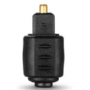 Mini Optical Audio Adapter 3.5MM Female Jack To Digital Toslink Male Plug f