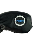 6Pcs/Set Golf Iron Headcovers PU Leather Case Protector for 50-60 Degree(Black)
