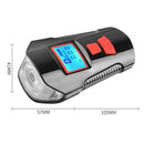 Bicycle Headlight LED Rechargeable Bike Light w/ Horn Deluxe Edition Red