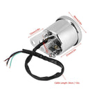 Universal Motorcycle Digital LED Odometer Speedometer Tachometer Speed Gaug Bj