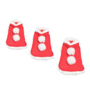 Christmas Cloak&Scarf Costume Set With Bells Pet Clothes Apparel S